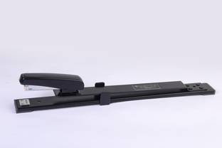 Kangaro Desk Essentials DS-45L All Metal Half Strip, Black, Set of 1 Cordless  Stapler