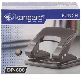 Kangaro Desk Essentials DP-600 2 Hole Metal Classic Medium Paper (Pack Of 2) NA  Stapler