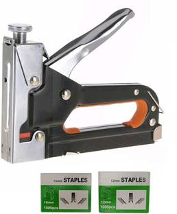 DUMDAAR Manual Staple Gun Tacker with 2000 Pins (10,12)mm For Upholstery , Wood Working Cordless  Stapler