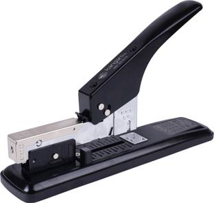 Kangaro Desk Essentials HD-23S13 All Metal Half Strip, Black, Set of 1 Cordless  Stapler