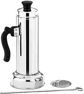MISSIPPI Stainless Steel Puttu Maker/Puttu Kudam/Puttu Kutty Suitable for Pressure Cokker Stainless Steel Steamer