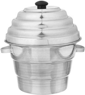 Hippie Idli Dhokla maker (Steamer) 100% Aluminium Standard Idli Maker