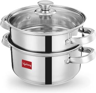 Lifelong Momo Maker 20 cm Stainless Steel Steamer