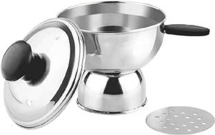 Tarpon Steel Chiratta Puttu Maker Use with Pressure Cooker|Puttu Steamer - 300 ML Steel Steamer