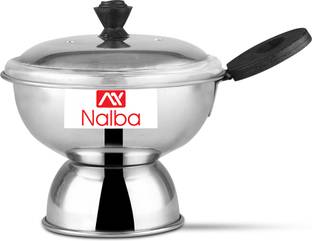Nalba Nalba™ Chiratta Puttu Maker Stainless Steel Steamer