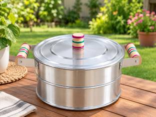 Kaushal Traders Multipurpose Iron Tandoor & Charcoal Griller(Bati,Pizza,Sweet Potato,Barbeque) Iron St...