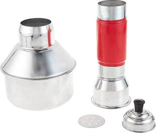 AGROMARK "Anodized" Aluminium Puttu Maker / Puttu Steamer Set / Aluminium Steamer