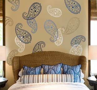 Kayra Decor Stencils For Wall (Sizes-22",15",11") KHSNT476 Wall Stencil Stencil