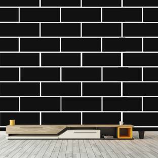 RaniPari Bricks Art Stencil for Wall Painting Size:- 16X24 Inch| for Bedroom,Living Room Wall Painting wall Stencil