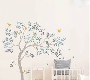 Kayra Decor Pattern DIY Wall Arts for Home Decoration Tree KDS80056 Wall Stencil