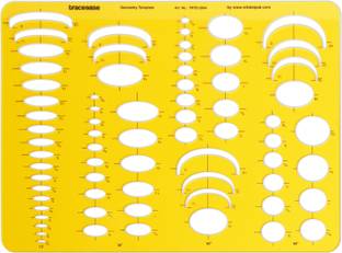 Traceease Trace Simple Trace Stable Geometry Stencil Scale for Students Ruler