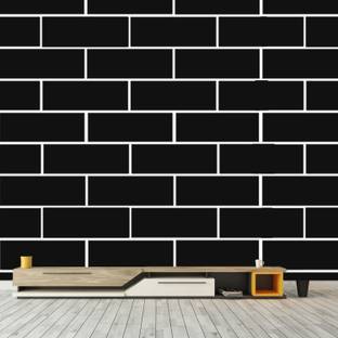 JAZZIKA Wall Stencils Pack of 1 (Size :- 16 X 24 Inch) PATTERN- Bricks Design Ideal For Wall Decor Paintings Home Wall Decor Stencil