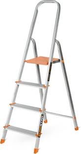FREIHEIT Eurostar Eco 3 step Aluminium Ladder(Non-Anodized) Aluminium Ladder