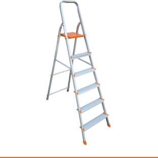 Climb High 6-Step Premium Ladder with Anti-Skid Steps & 3-Year Warranty – Durable & Safe Aluminium Ladder