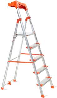ProHome Apex 5 Steps Anti Slip Shoes Aluminium Ladder