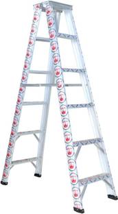 Royal Solution 2 Way 6 Steps Folding Ladder Heavy 6 FT Aluminium Ladder