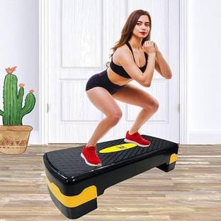 MAPACHE AEROBIC STEPPER For Home & Gym Use (68x28x15)Perfect For Aerobic Workouts Stepper