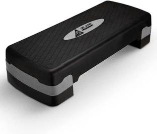 HOUSE OF COMMON Adjustable Workout Aerobic Stepper Exercise Platform with Risers Stepper