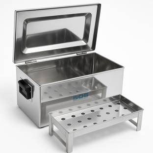 Bos Medicare Surgical Electric Hospital Surgical/Medical Instrument Sterilizer Box(Sterilizer 8x5x3) - 1 Slots