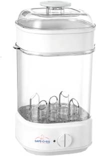 Safe-o-kid 6 Bottles 8 Minutes Sterilization Cycle Electric Steam Sterilizer - 6 Slots
