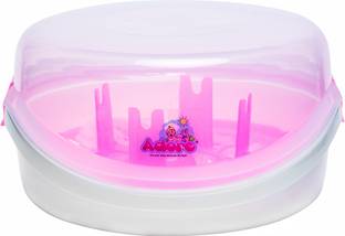 Adore Supreme Microwave Steam Sterilizer-BPA Free- Sterilizes in 2min - Easy to Use - 6 Slots
