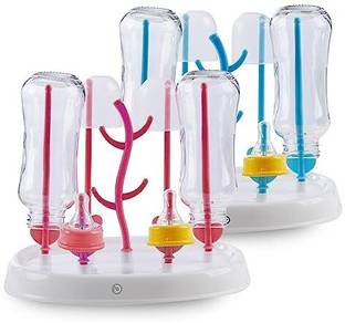 DaKos Baby Bottle Drying Rack, Bottle Organizer Rack For Baby Milk Feeding Bottles - 7 Slots