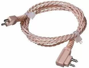 Aika 2 PIN Cord Wire Only for Pocket Type Hearing Aid Machines (5 Pcs) Hearing Aid Wire 2 Pin Identification Tag