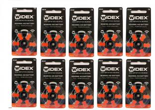 Widex hearing aid battery Size 13 (10 Packets= 60 Batteries) hearingaidbattery-Size13-60battery Stethoscope Case