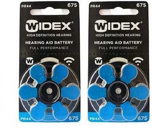 Widex hearing aid battery Size 675 (2 Packets= 12 Batteries) hearingaidbattery-Size675-12battery Stethoscope Case