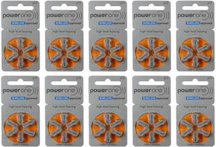 Power one P13 Hearing Aid Battery pack of 10 Hearing Aid Battery Stethoscope Case