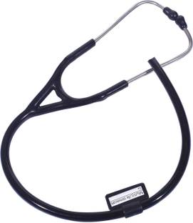 RCSP stethoscope Cardiology Y tube dual head acoustic replacement tube for medical and professional doctors, Students, nurse fit in all leading brand stethoscope black Acoustic Stethoscope