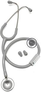 IS IndoSurgicals Silvery Acoustic Stethoscope