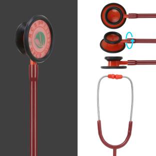 RCSP stethoscope for kids playing toys doctor ala plastic body clear sound red Acoustic Stethoscope