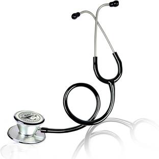 Evolife Double Heart Dual Side Chest Piece with Flexible Jointless Tube & Soft Ear Knobs Acoustic Stethoscope