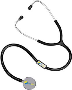 Firstmed Dual Head Stethoscope for Doctors and Students Chest Piece Anodizing Aluminium, Dual Frequency Stethoscope