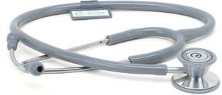 RCSP Stethoscope for Doctors and medical student Dual head Grey Acoustic Stethoscope