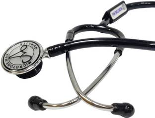 Cityhealth Alitmun Microtone Max SS Finish Metal Diapragm Aluminium Chest Piece 12MM Tubing For Nurses Students Home Use Stethoscope