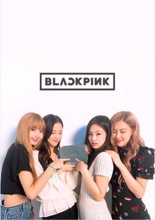 Eltass 30 cm Blackpink wall sticker - Blackpink wall sticker for living room Self Adhesive Sticker
