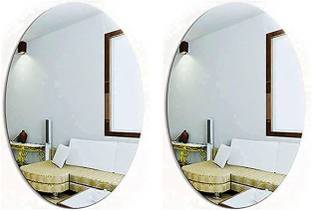wolkwogg 20 cm Flexible Mirror Sheets Self-Adhesive Plastic Mirror Self Adhesive Sticker