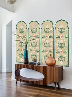 DivineDesigns 42 inch Mughal Arch Panel Self Adhesive Sticker