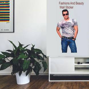 Nirmal Décor rajasthan 18 cm Salman khan sticker poster size(15x24) Self Adhesive Sticker