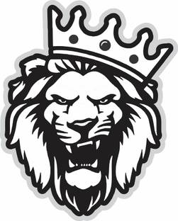 The Printpack 15 cm King Ride on Bike Self Adhesive Sticker