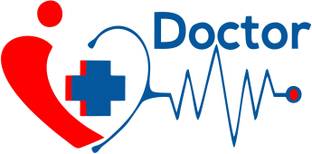 Approach Decor 60 cm Doctor Health Care Gadgets with Logo Self Adhesive Sticker