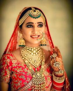 beautiful bridal poster for parlour self adhesive Fine Art Print