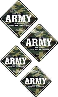 हिन्दके Medium इंडियन आर्मी स्टिकर्स स्टिकर