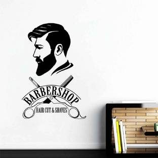 marvellous 59 cm m_hairandcuts Self Adhesive Sticker