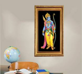 Archi Graphics Studio 48 cm Ram lala waterproof wallpaper/poster decoratiev sticker (pvc vinyl multicolor wall sticker) Removable Sticker
