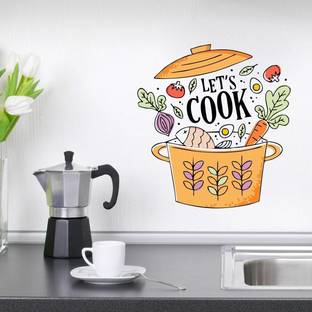 STICKER STUDIO 54 cm Lets Cook Reusable Sticker