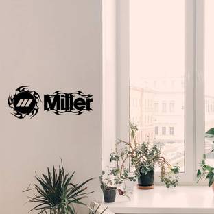 SnappyVinyl 29 cm Miller Welder Logo Wall Decals, Easy to Apply Self Adhesive Sticker