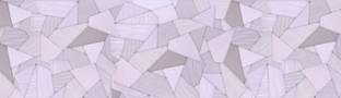 WALLDESIGN 304.8 cm Abstract Geometric Shapes Wallpaper Border Sticker - 3 inch width by 10 ft length - Small Self Adhesive Sticker